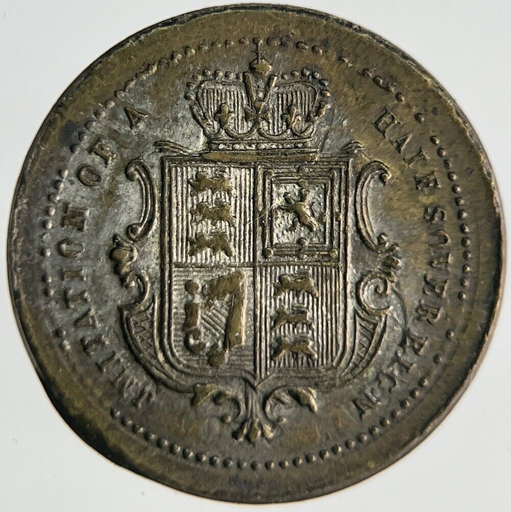 19th Century Queen Victoria Toy Money Token Coin | Fine Collectable Grade