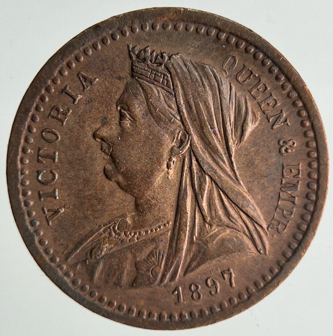 19th Century Queen Victoria Toy Money Token Coin | Fine Collectable Grade