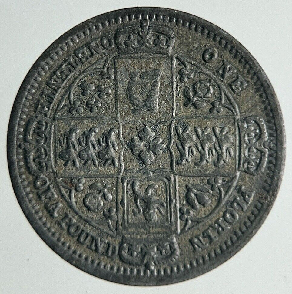 19th Century Queen Victoria Toy Money Token Coin | Fine Collectable Grade