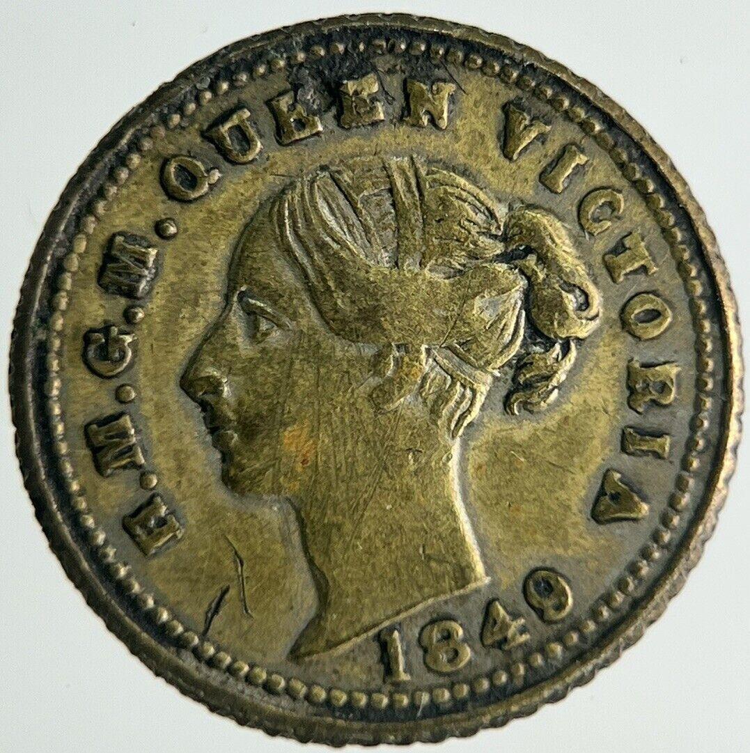 19th Century Queen Victoria Toy Money Token Coin | Fine Collectable Grade