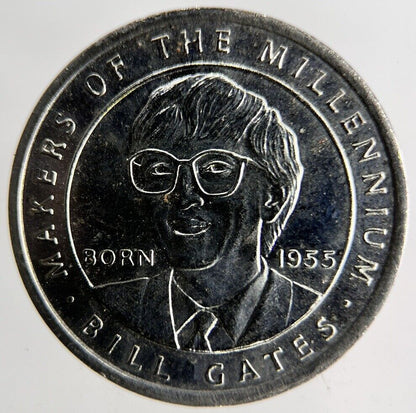 2000 US USA Bill Gates Millennium Token Coin | Fine Collectable Grade