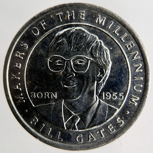 2000 US USA Bill Gates Millennium Token Coin | Fine Collectable Grade