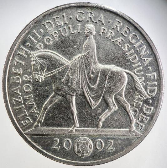 2002 £5 Elizabeth II Gold Jubilee Coin | Very High Grade | a3781