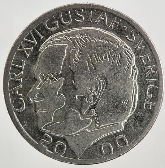 2000 Sweden 1 Krona Coin | Very High Grade