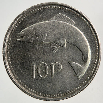 2000 Irish 10p Then-Pence Coin | Fine Collectable Grade