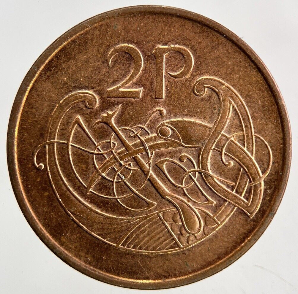 2000 Irish 2p Two-Pence Coin | Fine Collectable Grade