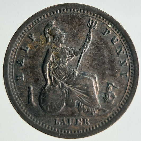 19th Century Queen Victoria Toy Money Token Coin | Fine Collectable Grade