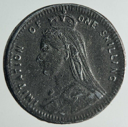 19th Century Queen Victoria Toy Money Token Coin | Fine Collectable Grade
