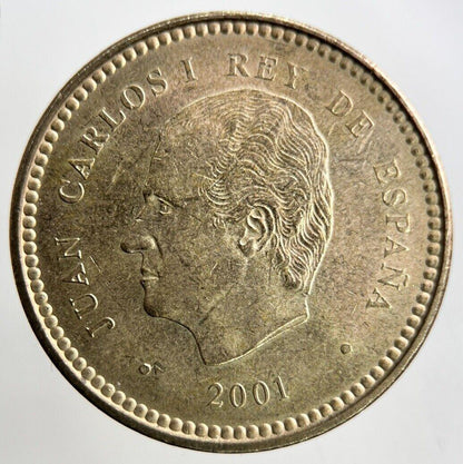 2001 Spain 100 Pesetas Coin | Fine Collectable Grade