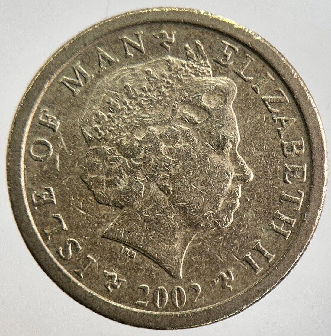 2002 Isle of Man £1 One Pound Coin | Collectable Grade | a4791