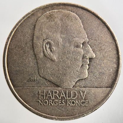 2002 Norway 20 Kroner Coin | Fine Collectable Grade