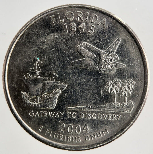 2004 US USA Quarter Dollar Coin | Fine Collectable Grade