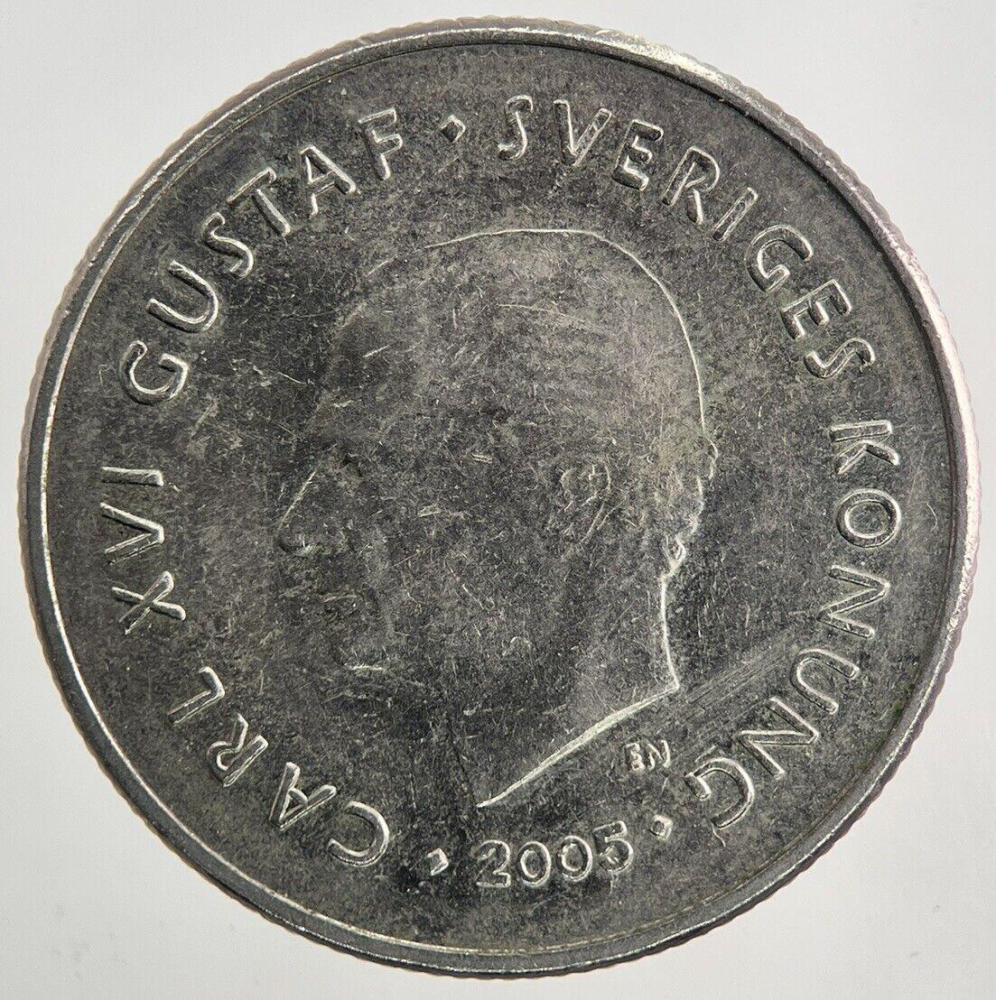 2005 Sweden 1 Krona Coin | Very High Grade