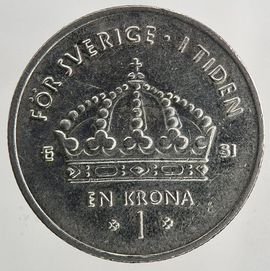 2007 Sweden 1 Krona Coin | Very High Grade