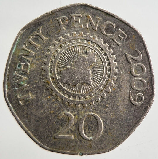 2009 Jersey 20p Twenty Pence Coin | Very High Grade | a4901