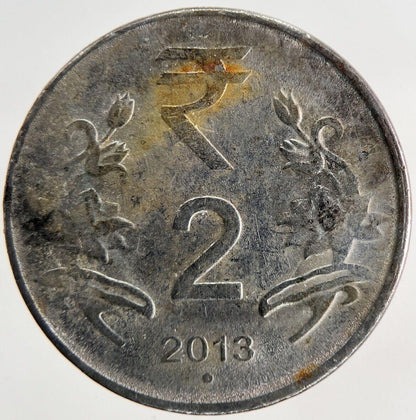 2013 India 2 Rupee Coin | Fine Collectable Grade