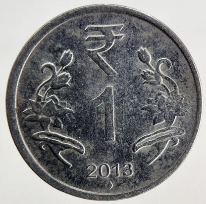 2013 India 1 Rupee Coin | Fine Collectable Grade