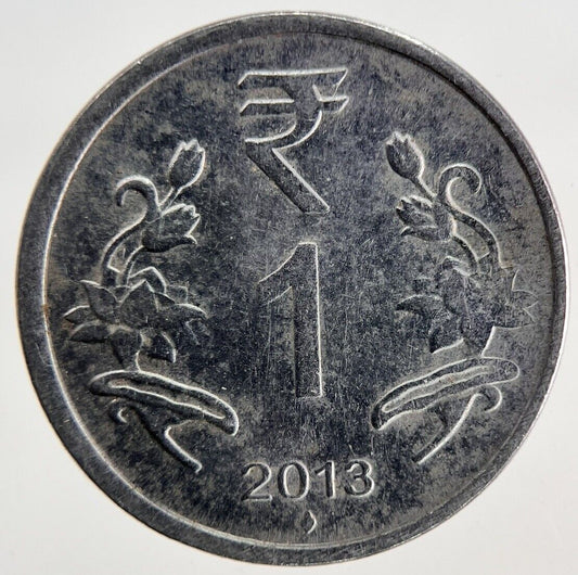 2013 India 1 Rupee Coin | Fine Collectable Grade