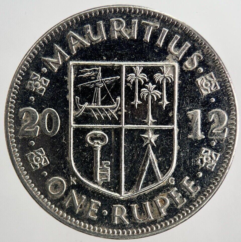 2012 Mauritius One Rupee Coin | Very High Grade | a6720