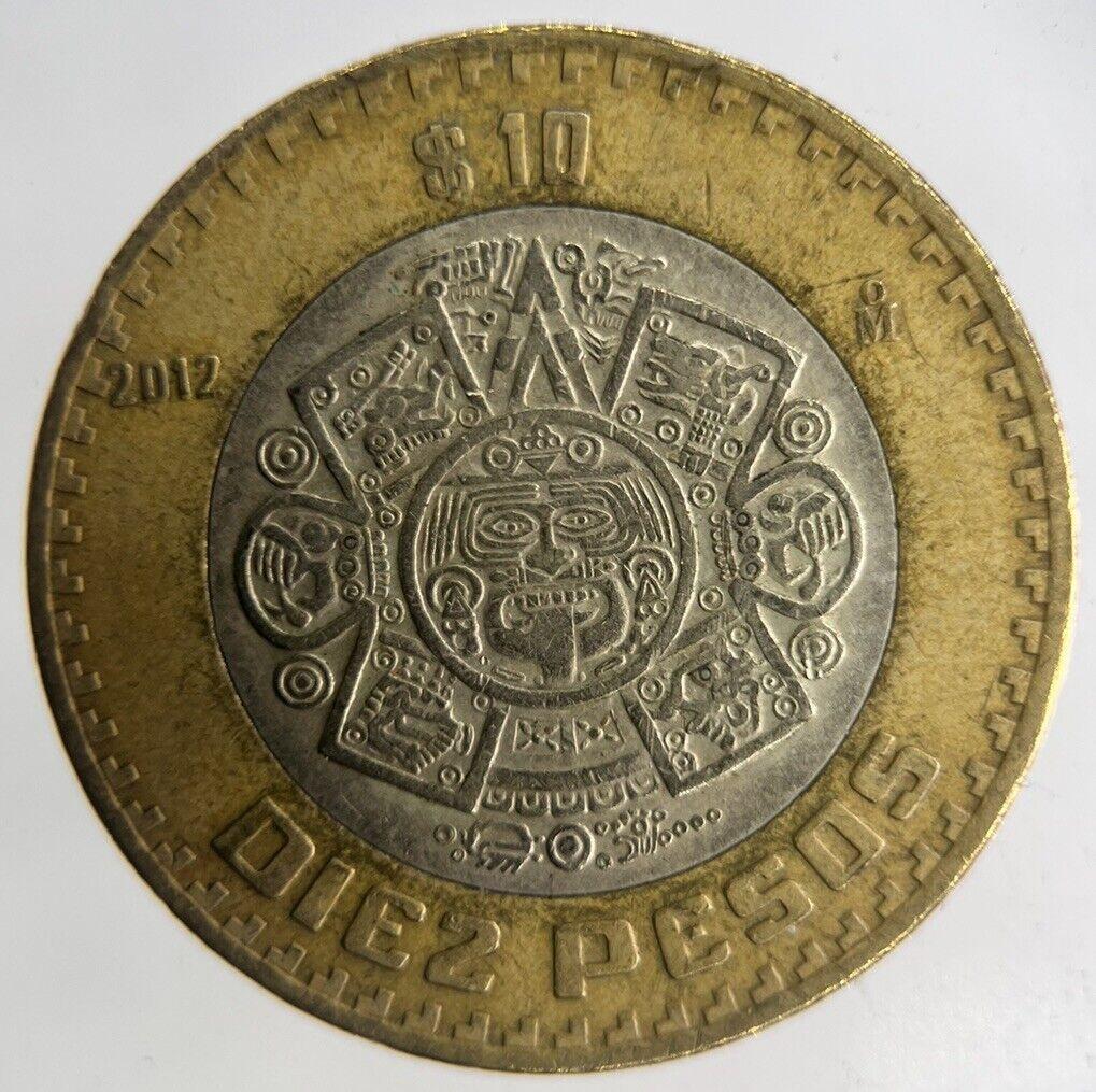 2012 Mexico 10 Pesos Coin | Very High Grade