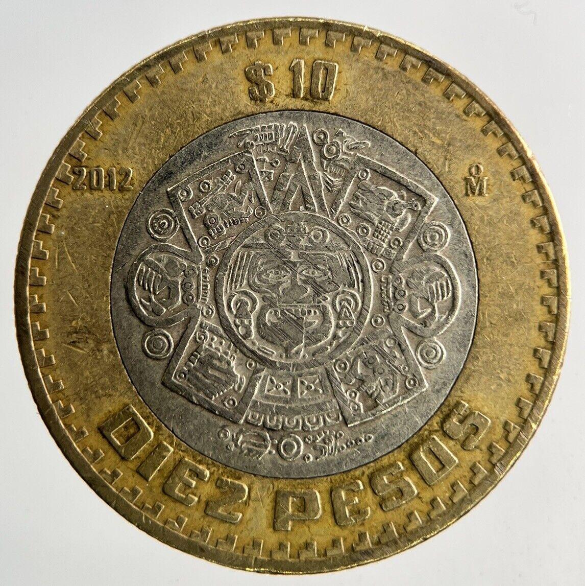2012 Mexico Diez 10 Peso Coin | Fine Collectable Grade