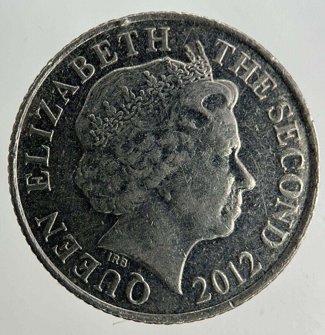 2012 Jersey 10p Ten-Pence Coin | Fine Collectable Grade