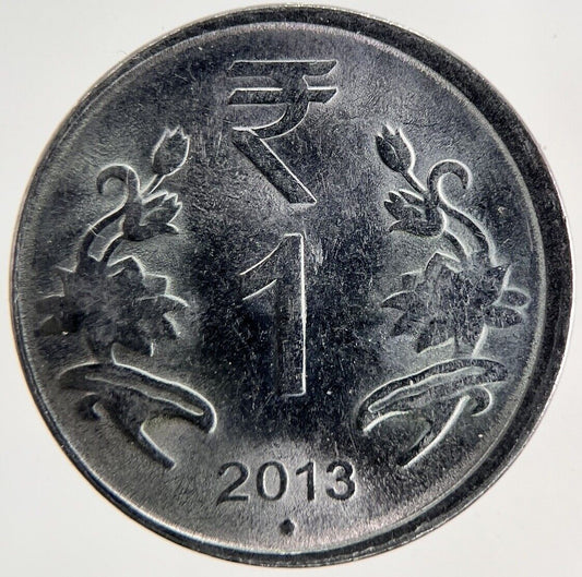 2013 India 1 Rupee Coin | Fine Collectable Grade