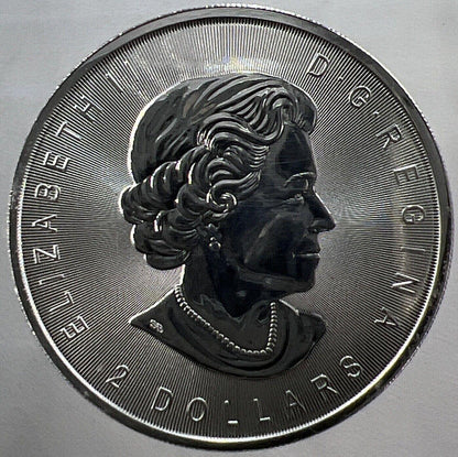 2016 Canadian Mint Wolf 3/4 oz Silver Coin | a3901