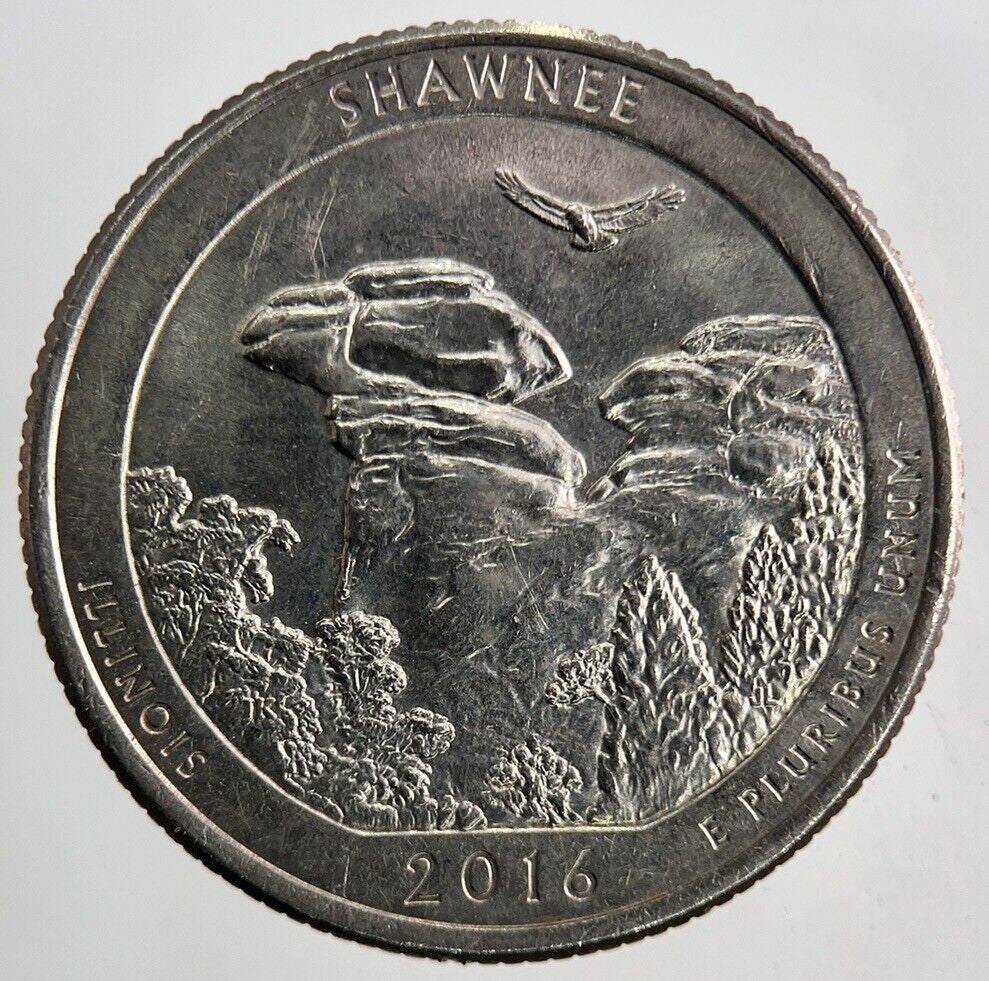 2016 US USA Quarter Dollar Coin | Fine Collectable Grade