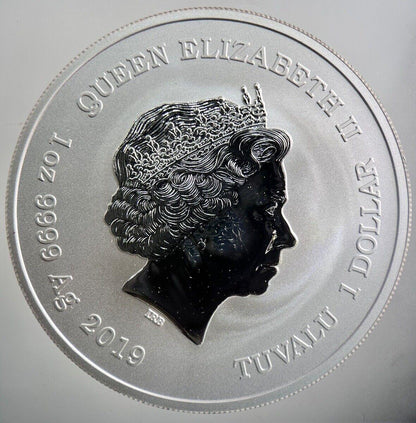 2019 Hulk Marvel Series Perth Mint 1oz Silver Coin | Very High Grade | a1363