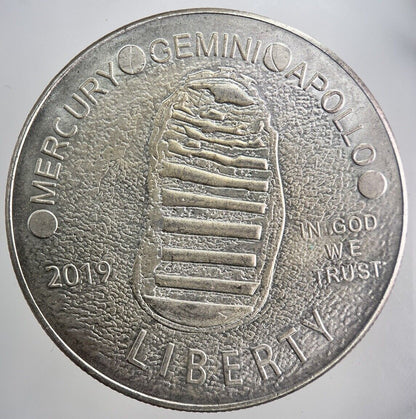 2019 US Apollo Space 50th Anniversary 1oz Silver Coin | Very High Grade | a3041