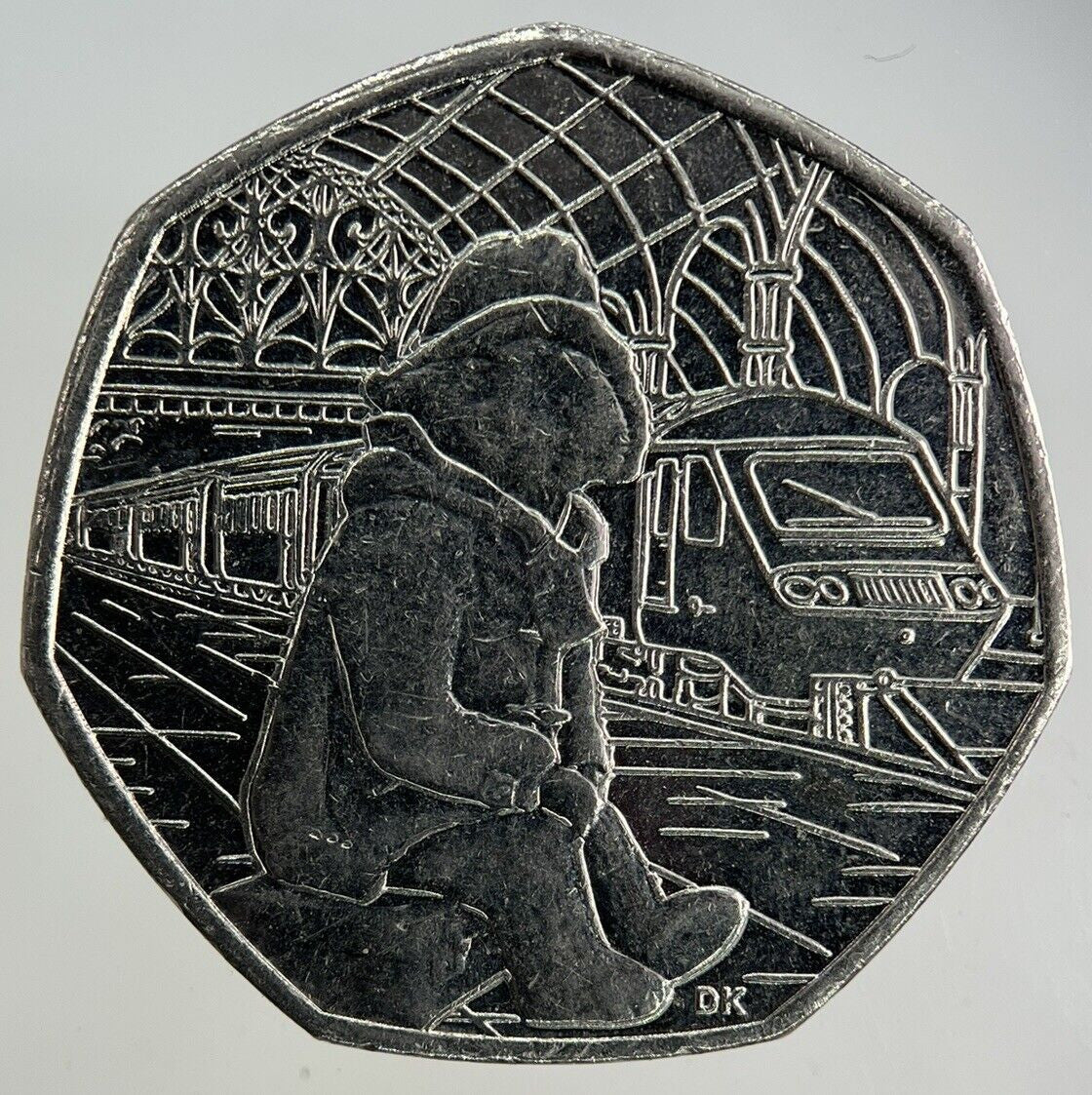 2018 Elizabeth II 2nd Paddington Bear 50p Fifty-Pence Coin | Collectable Grade