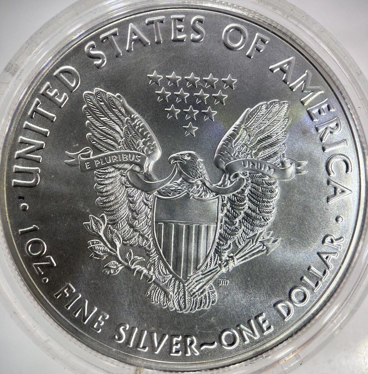 2020 American Silver Eagle 1oz Silver Coin | Comes in Capsule