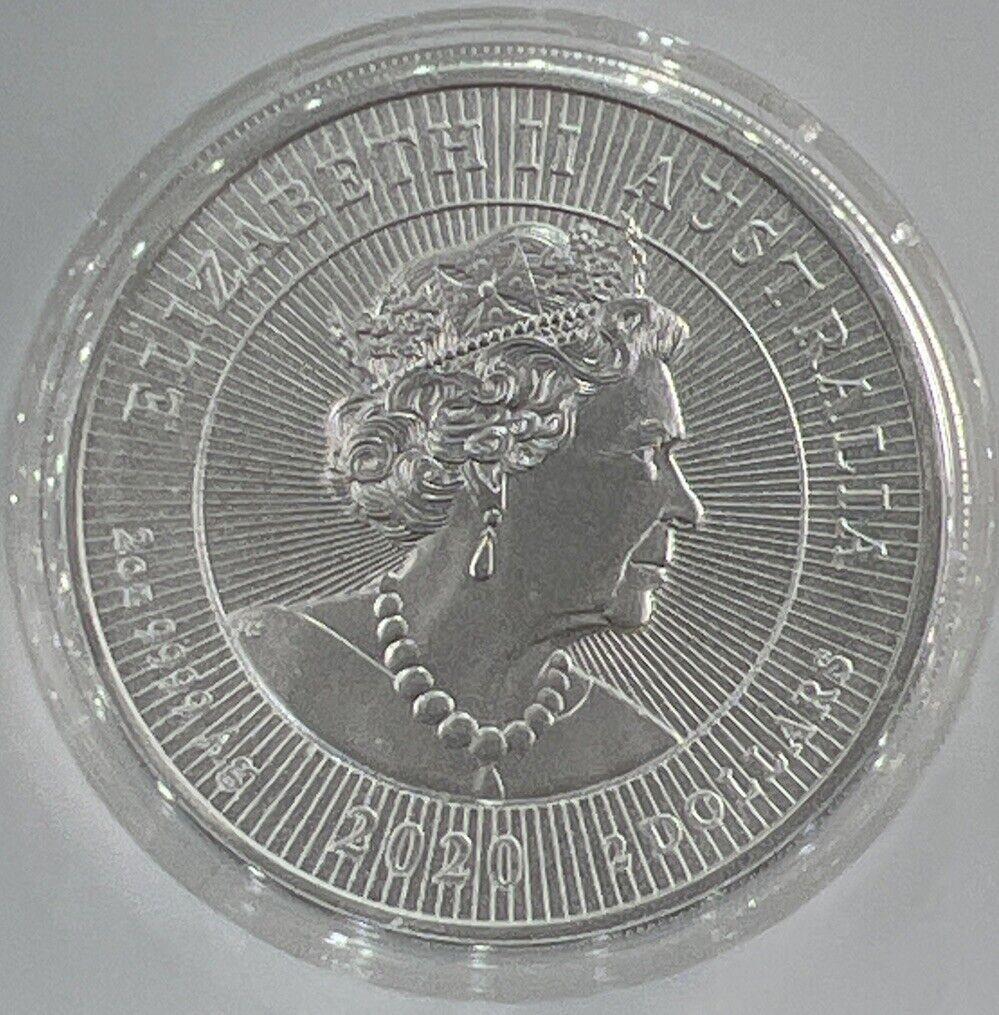 2020 Kookaburra Australia Mint 2oz Silver Coin | Comes In Capsule