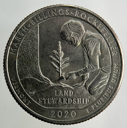 2020 US USA Quarter Dollar Coin | Fine Collectable Grade