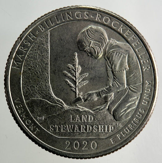 2020 US USA Quarter Dollar Coin | Fine Collectable Grade