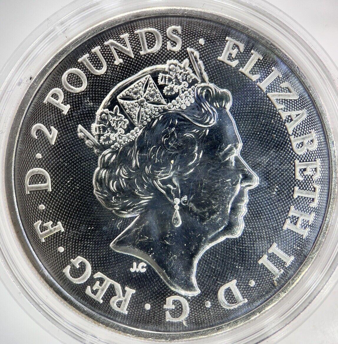 2021 Robin Hood Royal Mint 1oz Silver Coin | Comes in Capsule