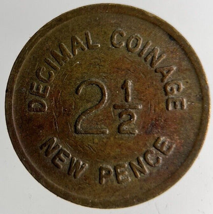 British 2 1/2 Bell Fruit 6D Token Coin | Collectable Grade