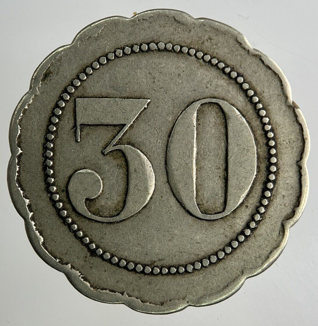 British 30 Token Coin | Collectable Grade