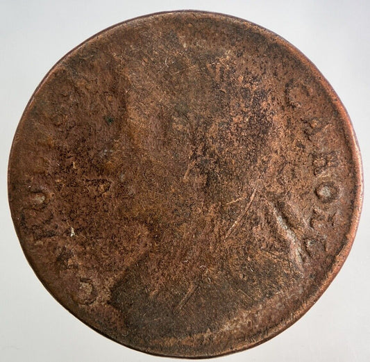 British Charles II 2nd Half-Penny Coin | Collectable Grade