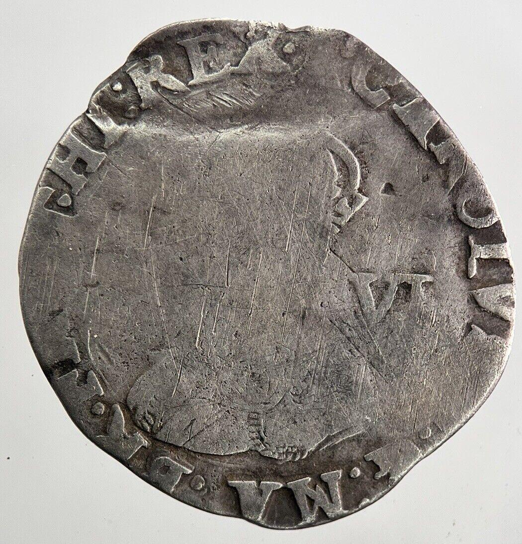 British Charles I 1st Sixpence Silver Hammered Coin | Collectable Grade