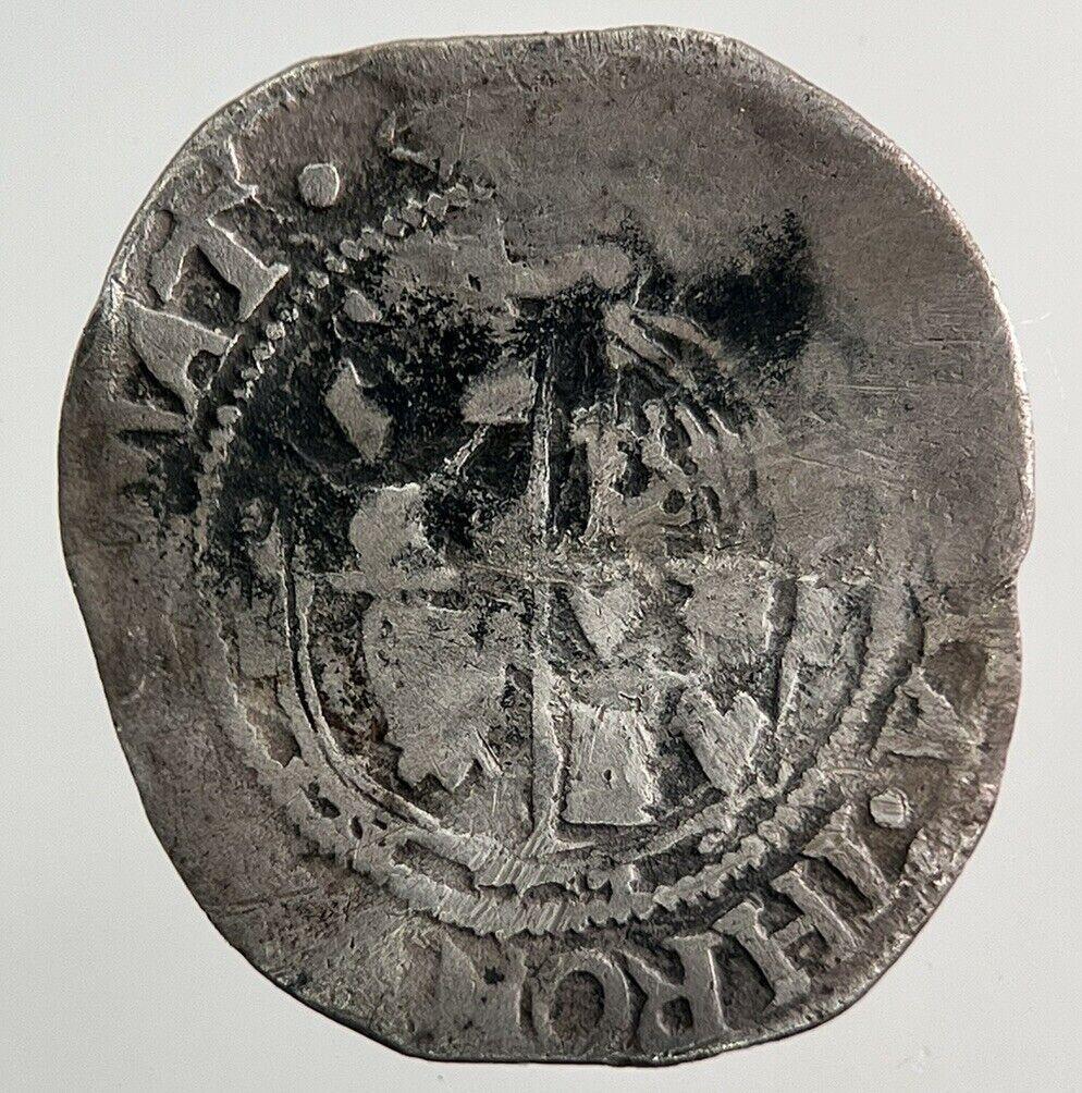 British Charles I 1st Half-Groat Silver Hammered Coin | Collectable Grade