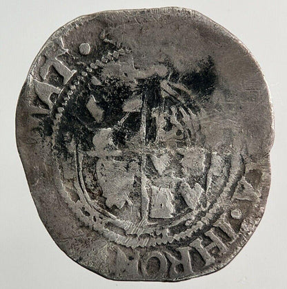 British Charles I 1st Half-Groat Silver Hammered Coin | Collectable Grade
