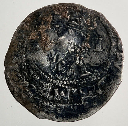 British Charles I 1st Penny Silver Hammered Coin | Collectable Grade