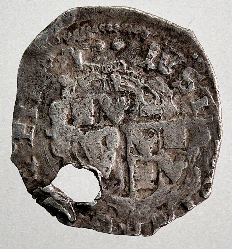 British Charles I 1st Penny Hammered Silver Coin | Collectable Grade | a9420