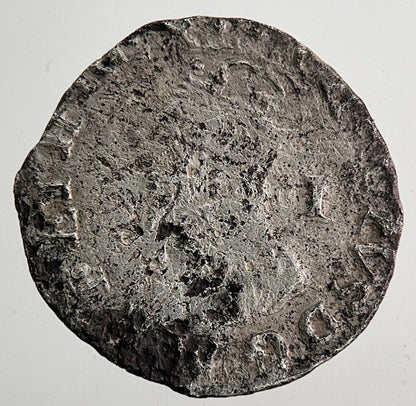 British Charles I 1st Penny Hammered Silver Coin | Collectable Grade | a9422
