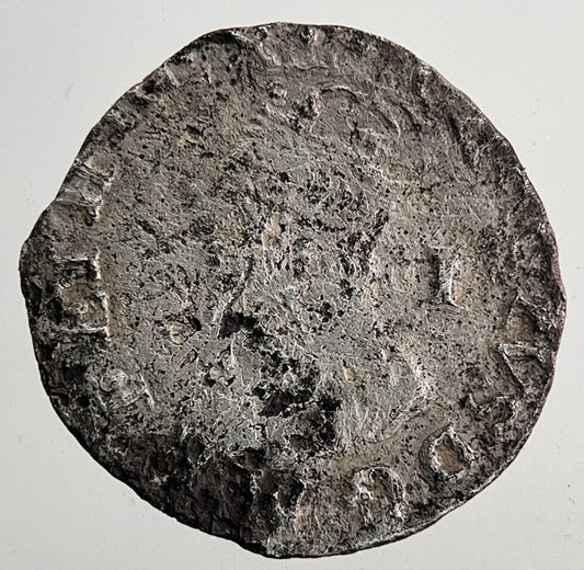 British Charles I 1st Penny Hammered Silver Coin | Collectable Grade | a9422