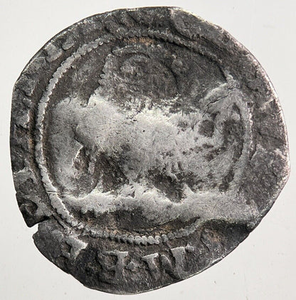 British Charles I 1st Penny Hammered Silver Coin | Collectable Grade | a5796