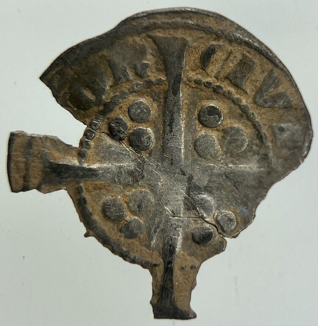 British Edward I 1st Medieval Hammered Silver Penny Coin | a4431