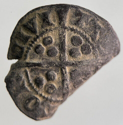 British Edward I 1st Medieval Hammered Silver Penny Coin | a4434